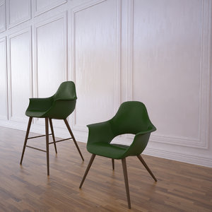 3d max organic chair