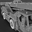 3d model of set loader forklift