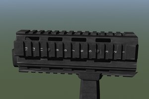 rail interface ris galil rifle fbx