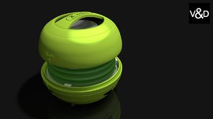 3d model x-mini speaker