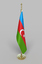 3d model azerbaijan flag