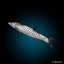 realistic barracuda fish 3d lwo