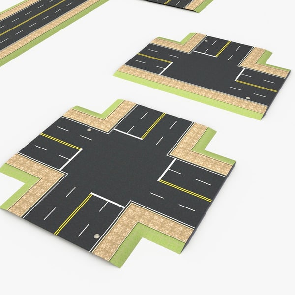 3d model road