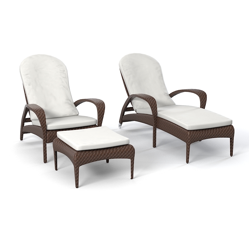 3d model dedon tango beach