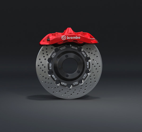 brembo racing 3d model