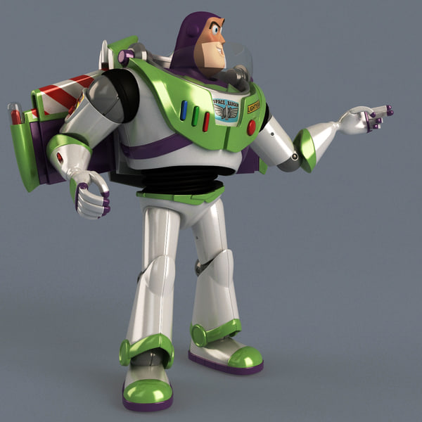 3ds buzz lightyear pose 2