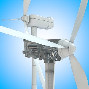 windmill turbine 3d model