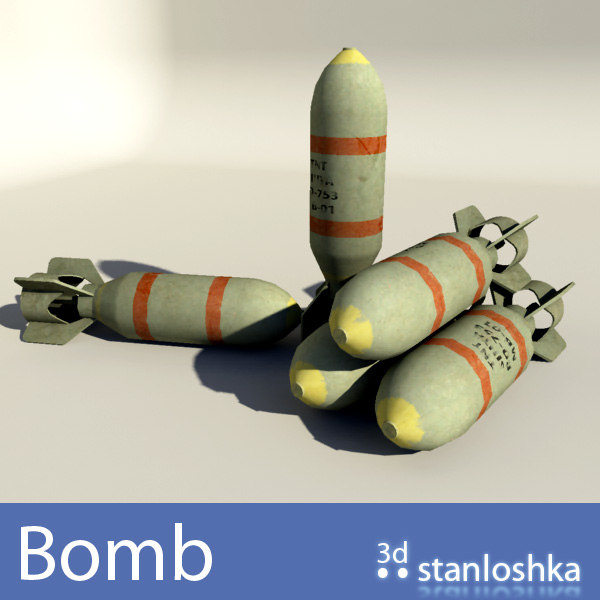 3d sc250 bomb 250 bomber model
