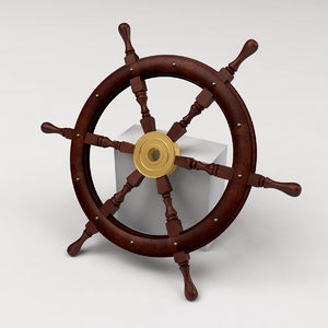 ship s wheel 3d 3ds