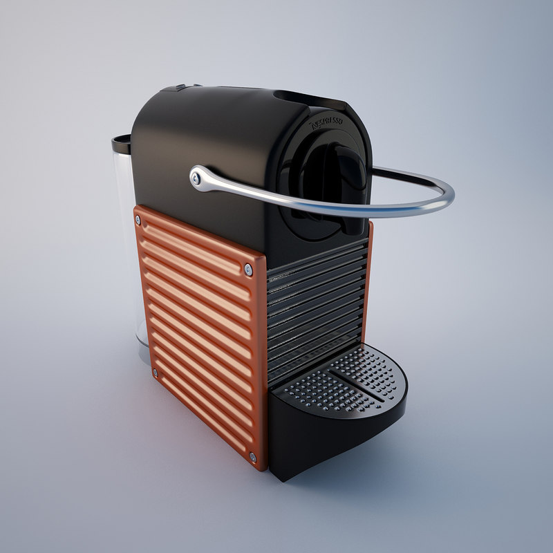 3d nespresso pixie model