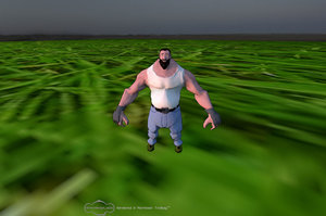 3d ready character