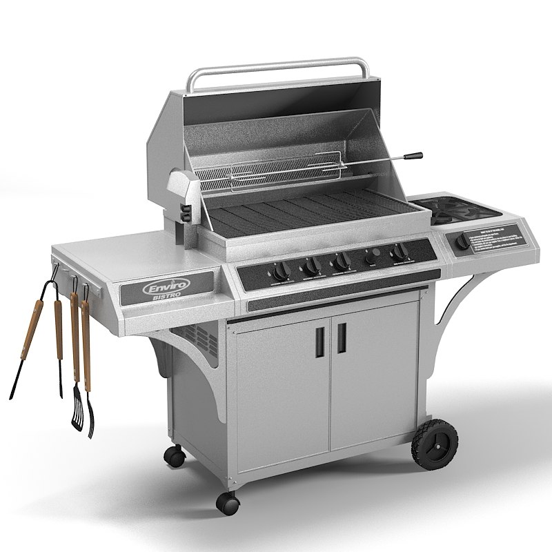 bbq enviro bistro 3d model