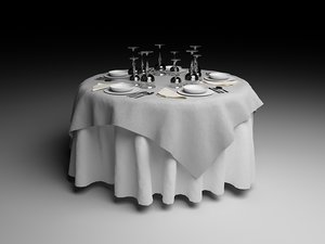 3ds max cloth table