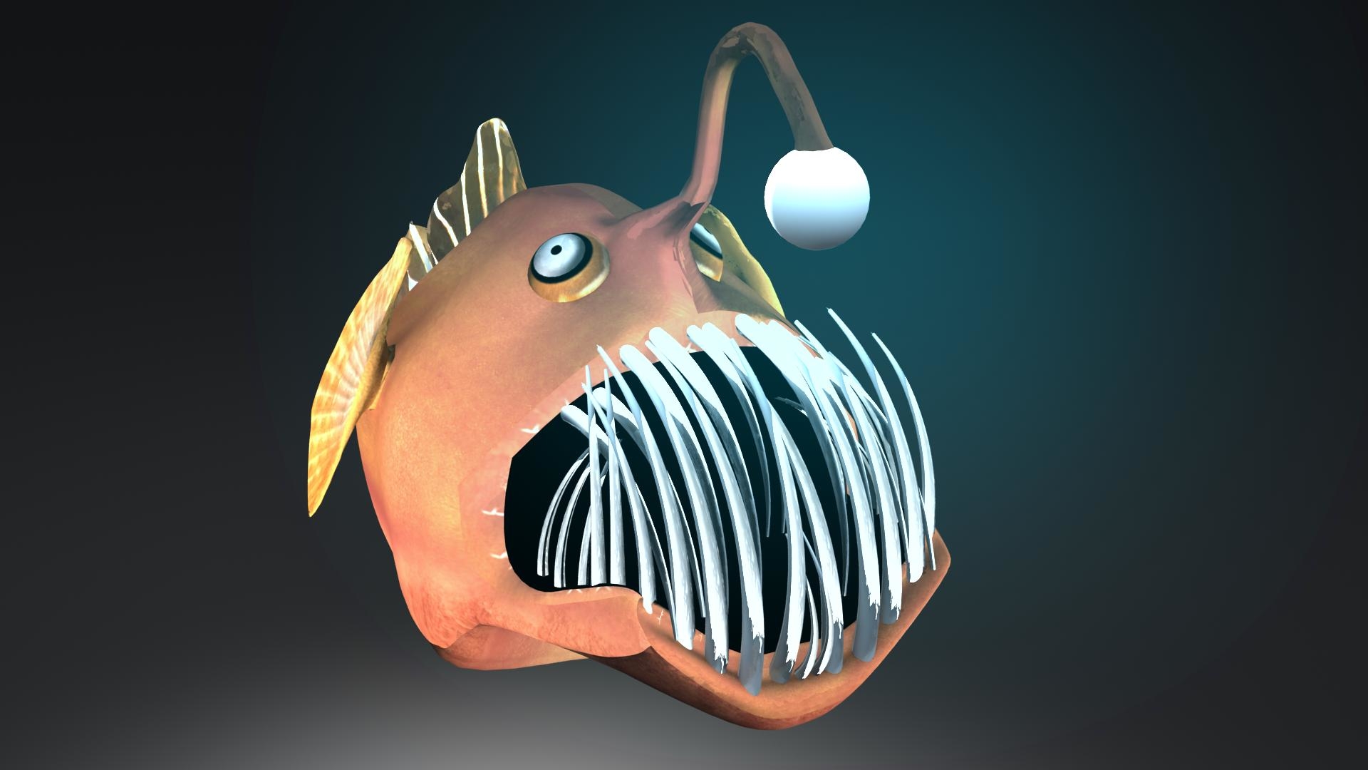 아귀 3D 모델 - TurboSquid 607003