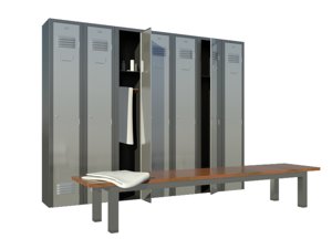 locker room 3d model