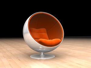 ball chair 3ds