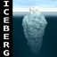 3d model iceberg mountain ice