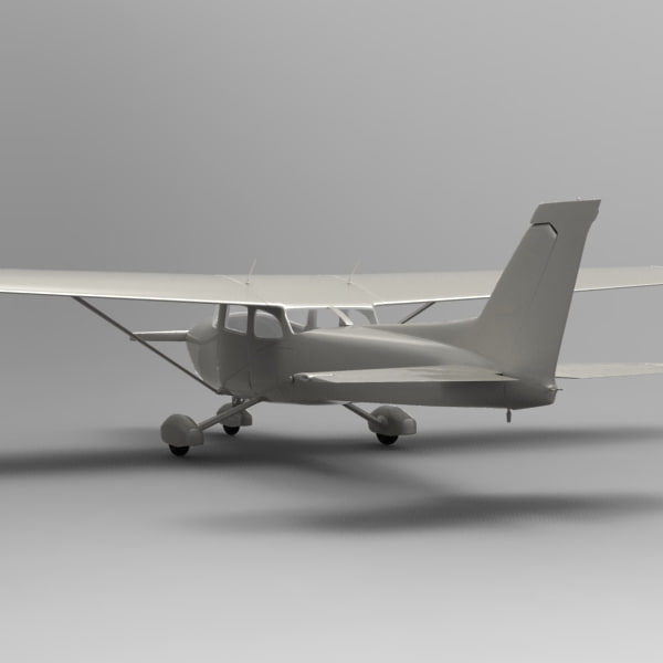 3d cessna 172 model