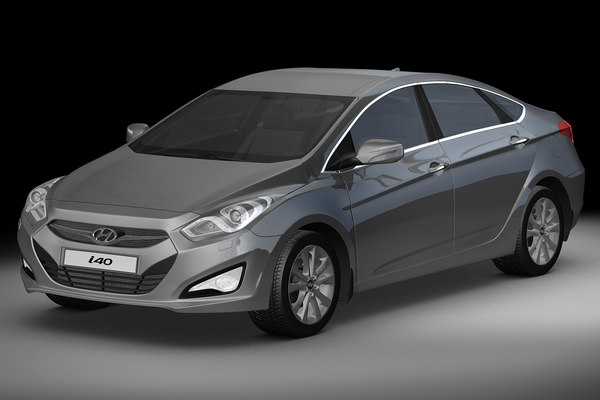 Hyundai verna 3d model