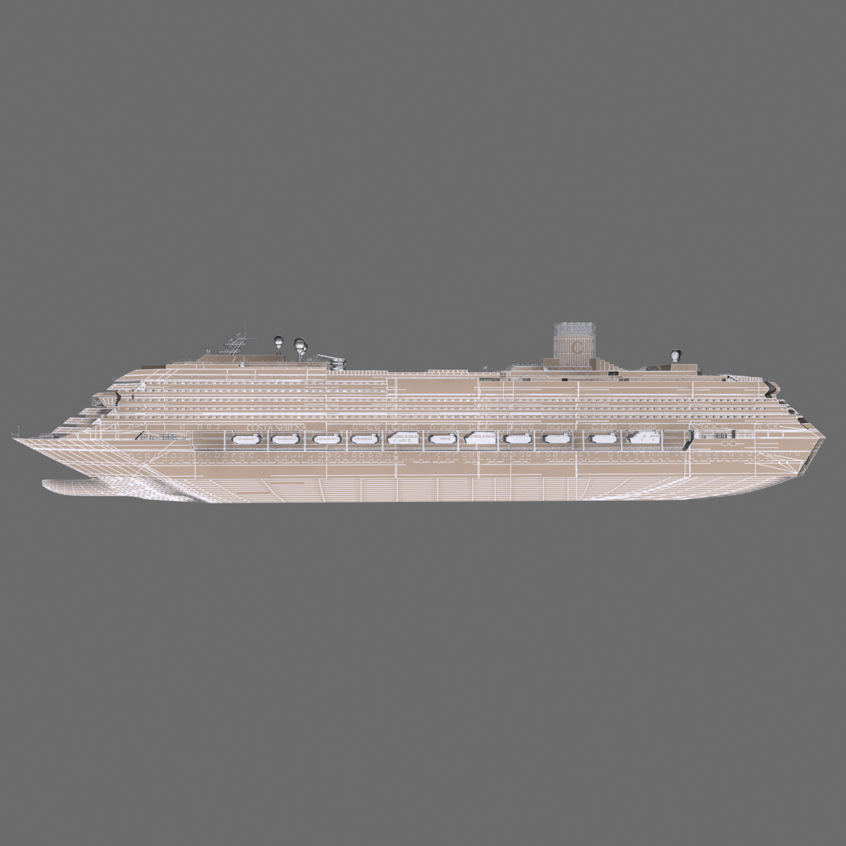 3d costa serena cruise