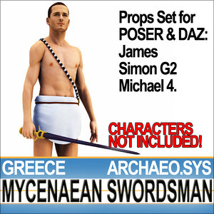 3ds props set daz ancient greek