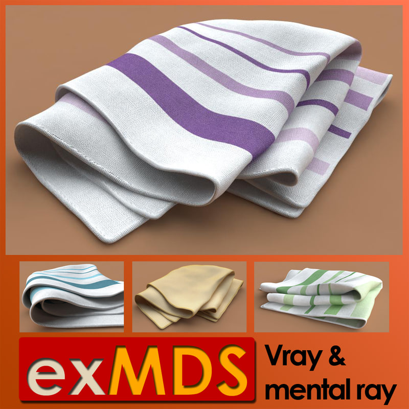 3d model of tea cloth