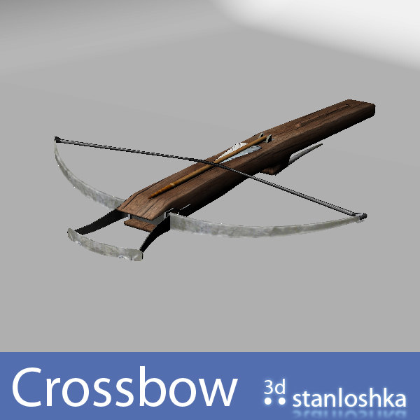 3ds max crossbow medieval