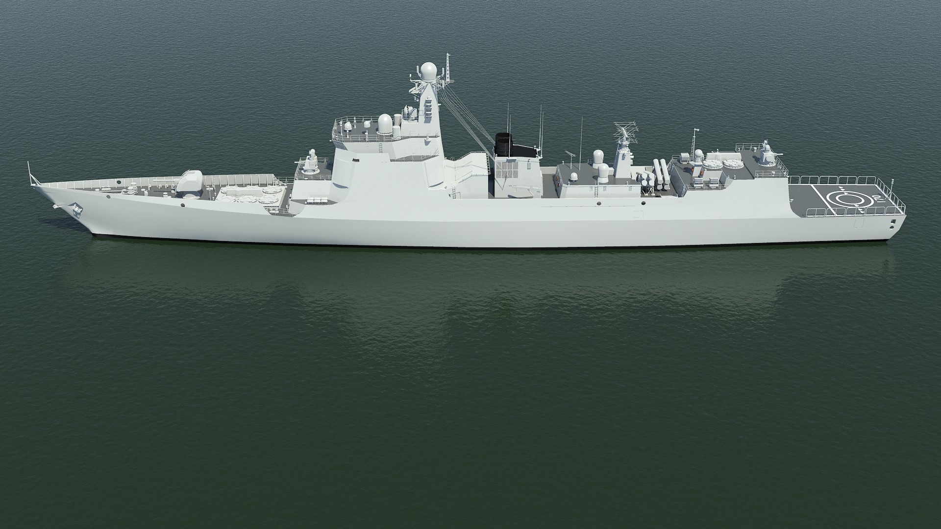 3d model luyang ii