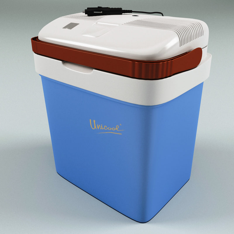 ice chest 3d model