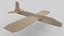 blend balsa wood toy airplane