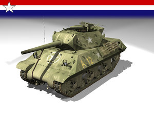 3d model tank destroyer m10