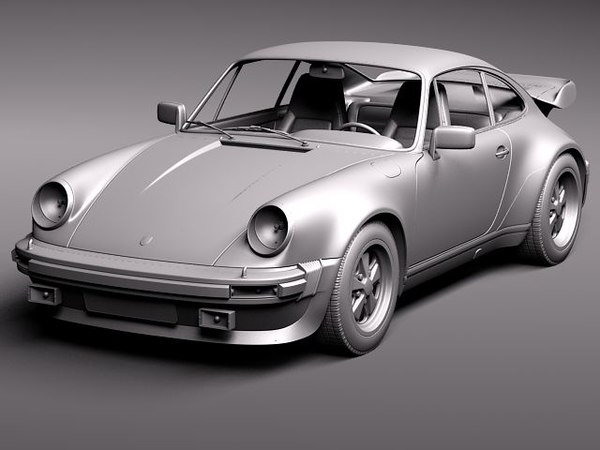 porsche 911 930 turbo 3d model