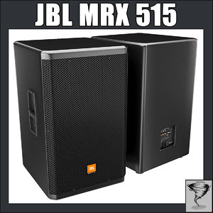 3d model jbl mrx 515