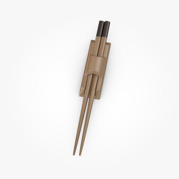 3d model chopsticks chop stick