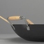 3d wok utensils model
