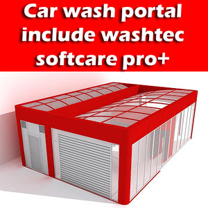 carwash portal 3d max