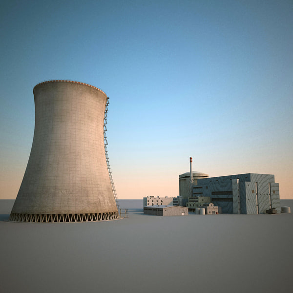 3d nuclear power plant v3