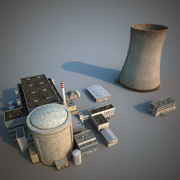 3d nuclear power plant v3