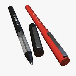 ballpoint pen 3d 3ds