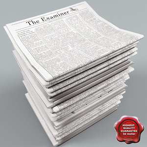 3ds max newspapers v5