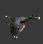 duck different flying animation 3d model