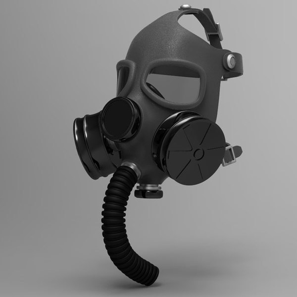 3d Printable Gas Mask Head