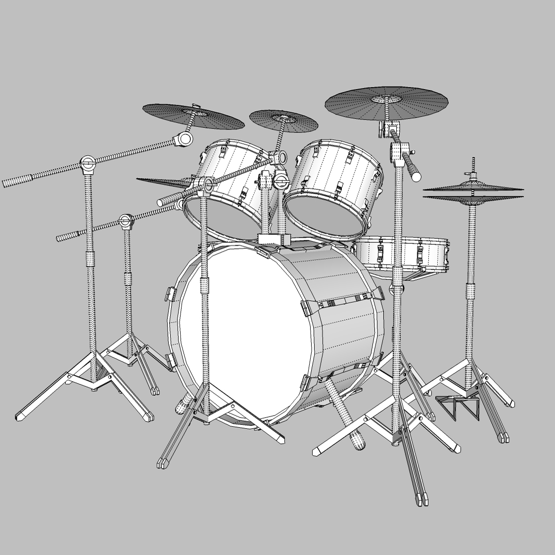 3d drums percussion