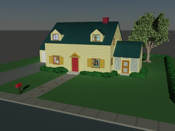 3ds griffin house family guy