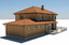 3d model of 20 frame houses nr