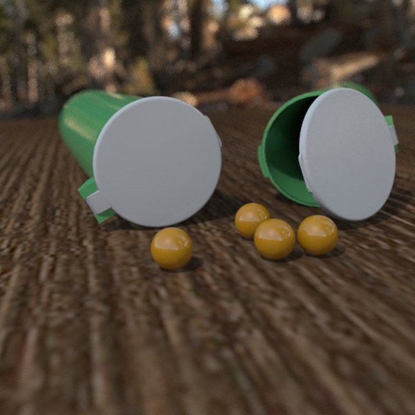 paintball pod 3d model