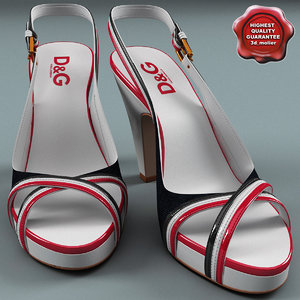 female shoes dg 3d 3ds