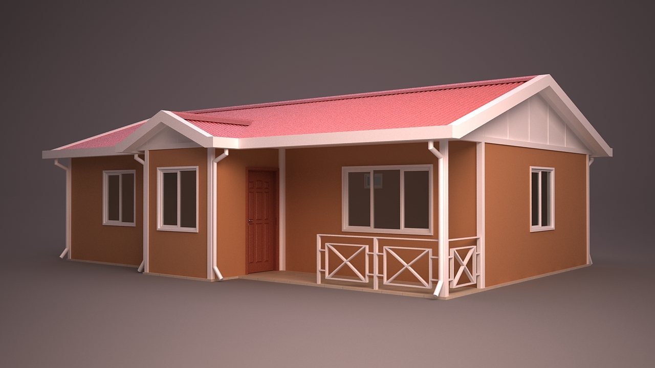 3d model home. Home 34.