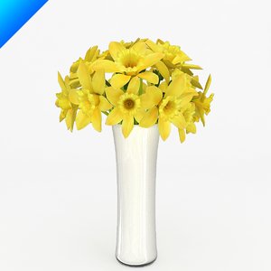 flower arrangement design 3ds