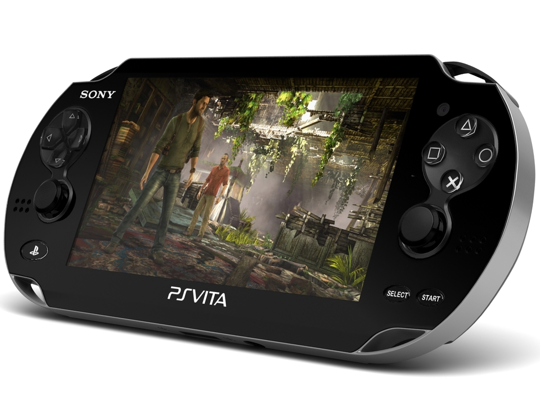 sony playstation vita 3d model